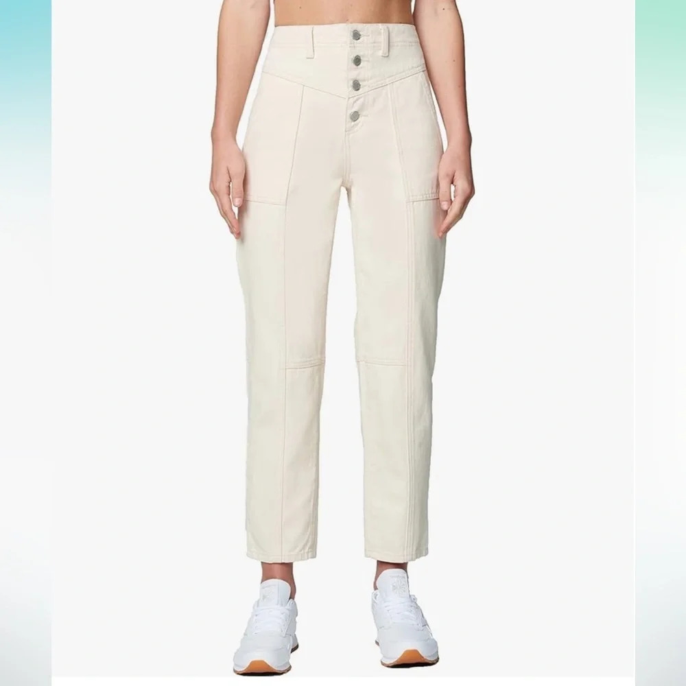 BlankNYC Button Fly Worker Jeans Sold at Revolve - Picture 1 of 3